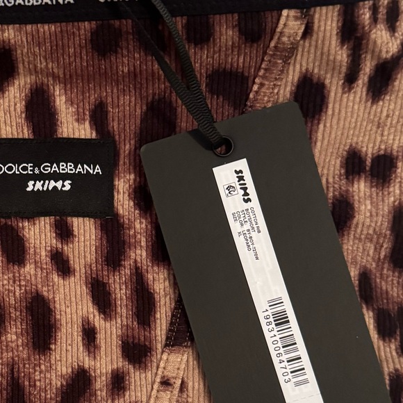 Dolce & Gabbana Other - Dolce & Gabbana x Skims Brown Leopard Print